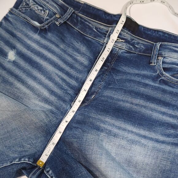 Buckle Black Jeans Womens 38 Blue Fit no 75 Skinny Jeans Distressed - Picture 12 of 13